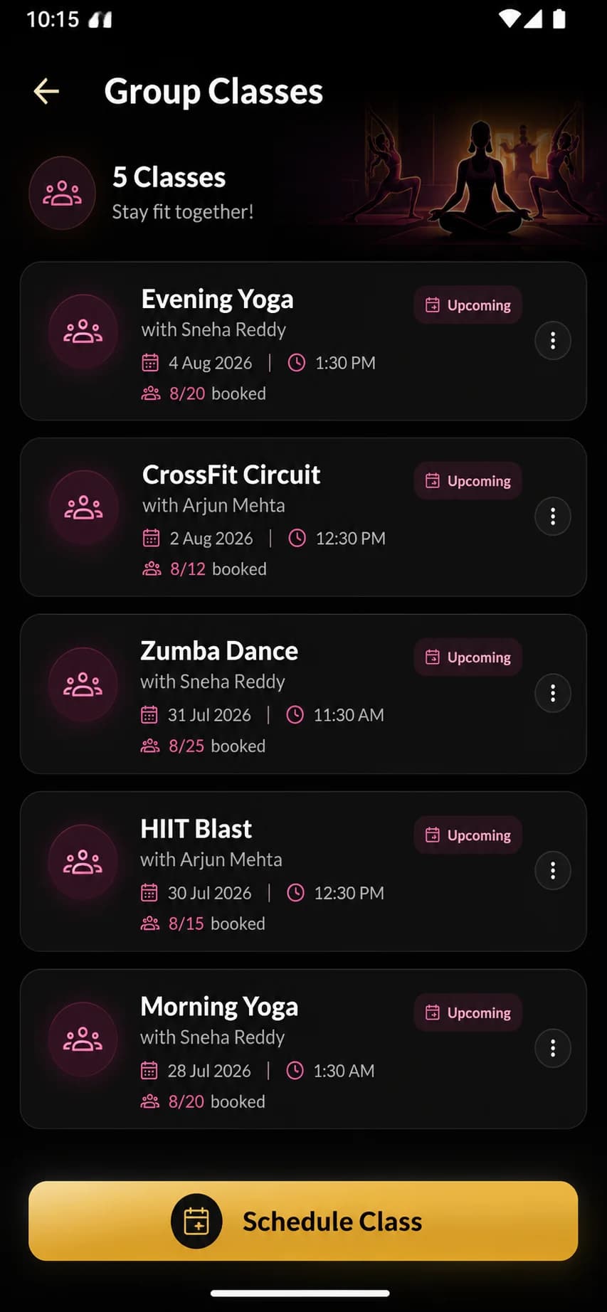 Group Classes